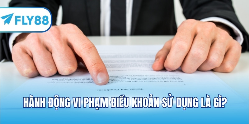 Hành động vi phạm điều khoản sử dụng là gì?